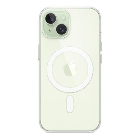 Чехол Clear Case MagSafe для iPhone 15 Прозрачный Чехол Clear Case MagSafe для iPhone 15 Прозрачный
