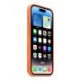 Чехол Leather Case MagSafe для Apple iPhone 14 Pro «Orange»
