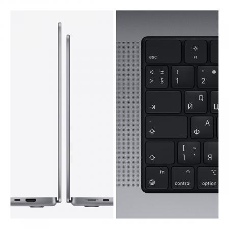 Apple MacBook Pro 14" (M1 Pro 10C CPU, 16C GPU, 2021) 16/1Tb SSD (MKGT3) Silver, серебристый Apple MacBook Pro 14" (M1 Pro 10C CPU, 16C GPU, 2021) 16/1Tb SSD (MKGT3) Silver, серебристый