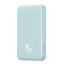 Внешний аккумулятор Baseus Magnetic Mini Wireless Fast Charge Power Bank 10000mAh 20W с поддержкой беспроводной зарядки (PPCX110103) Голубой