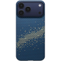 Чехол для iPhone 17 Pro Max Pitaka Starpeak Ultra-Slim Case (Milky way galaxy) (KI1701MPM) Cиний