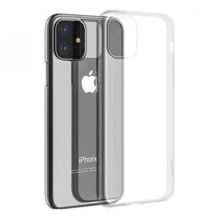 Чехол для Apple iPhone 11 hoco. Силиконовый ультратонкий Белый