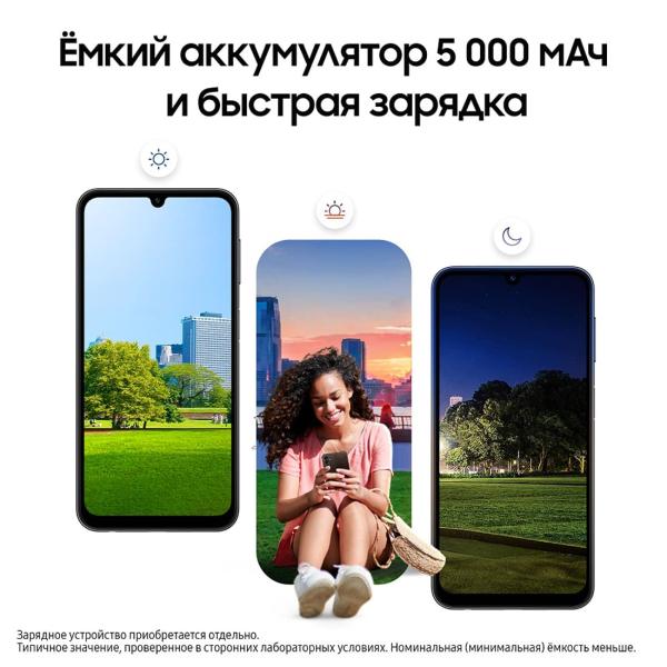 Samsung Galaxy A24 (2023) 6/128Gb Light Green, зеленый