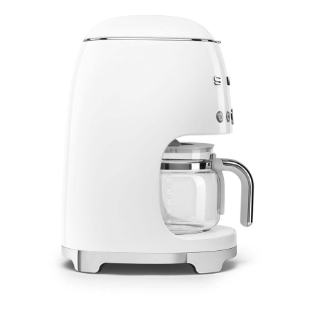 Кофеварка капельная SMEG 50s style (DCF02WHEU)  Белый