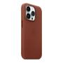 Чехол Leather Case MagSafe для Apple iPhone 14 Pro «Umber»