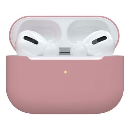 Чехол Silicone Case для Apple AirPods Pro Pink Sand, розовый песок