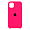 Чехол Silicone Case для Apple iPhone 11 Bright pink, ярко розовый