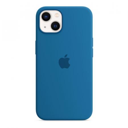 Чехол Silicone Case MagSafe для Apple iPhone 13 Синий