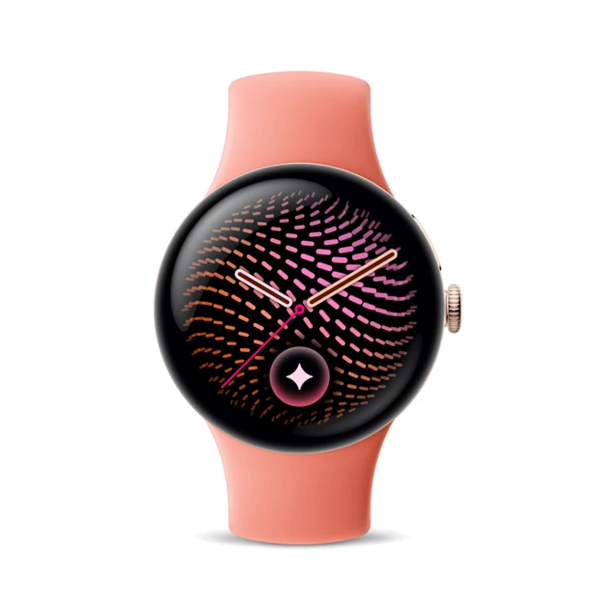 Часы Pixel Watch 5, 41 мм, Wi-Fi, Champagne Gold/Canyon, золотой