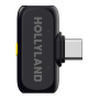 Микрофон Hollyland Lark A1 Combo Black, чёрный