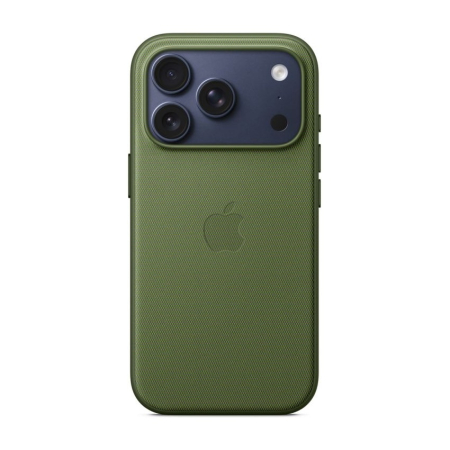Чехол для Apple iPhone 17 Pro с MagSafe Apple TechWoven Case тканевый (original) Green, Зеленый