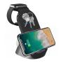 Док-станция Three in one Wireless Charger Station 3в1 15W (H-18) Black, черный Док-станция Three in one Wireless Charger Station 3в1 15W (H-18) Black, черный
