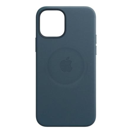 Чехол Leather Case MagSafe для Apple iPhone 12/12 Pro Blue Lake, голубое озеро Чехол Leather Case MagSafe для Apple iPhone 12/12 Pro Blue Lake, голубое озеро