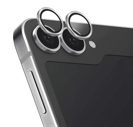 Защитное стекло для Galaxy Z Flip6, BlueO Camera lens Armor metal 2 шт. Серое Защитное стекло для Galaxy Z Flip6, BlueO Camera lens Armor metal 2 шт. Серое