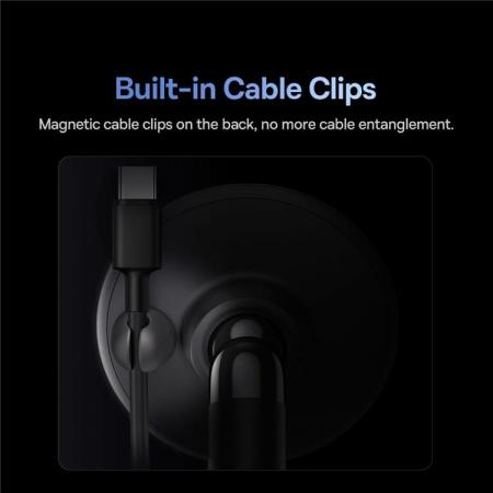 Магнитный держатель для телефона Baseus C01 (клеящийся) Air Outlet Version (BS-CM028 SUCC000002) Серый