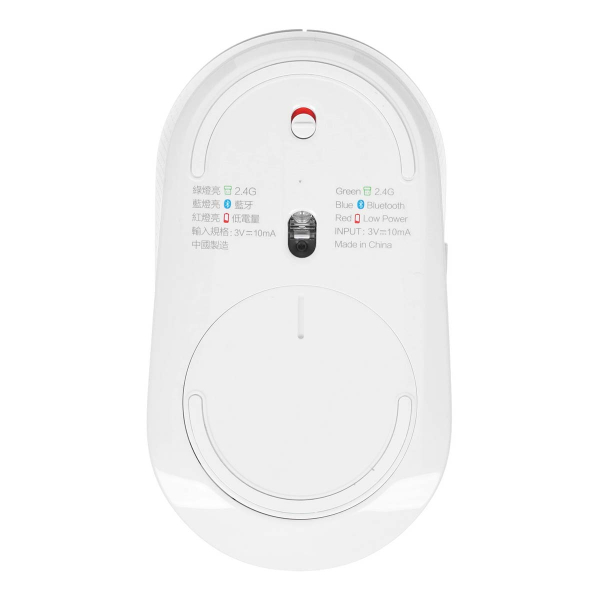Мышь Xiaomi Mouse Bluetooth Silent Mouse Dual Mode 2 (XMSMSB01YM) Белый Мышь Xiaomi Mouse Bluetooth Silent Mouse Dual Mode 2 (XMSMSB01YM) Белый