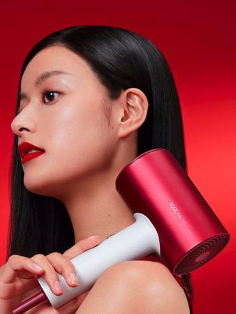 Фен для волос Xiaomi Soocas Hair Dryer H5-J с диффузором Красный
