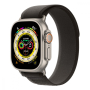 Apple Watch Ultra, 49 мм корпус из титана цвета «Natural», ремешок Trail Loop размера M/L цвета «Black/Gray»