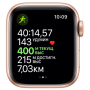 Apple Watch Series 5, 40 мм, корпус из алюминия золотого цвета, спортивный ремешок цвета «розовый песок»