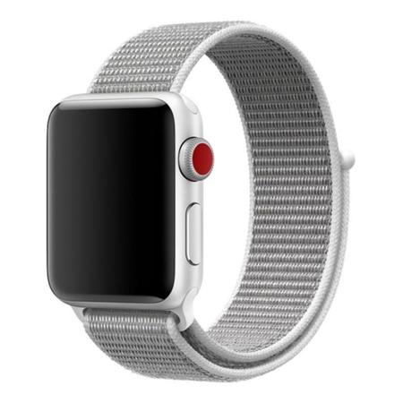 Нейлоновый ремешок COTEetCI Nylon Magic Band для Apple Watch 38/40 мм White, белый
