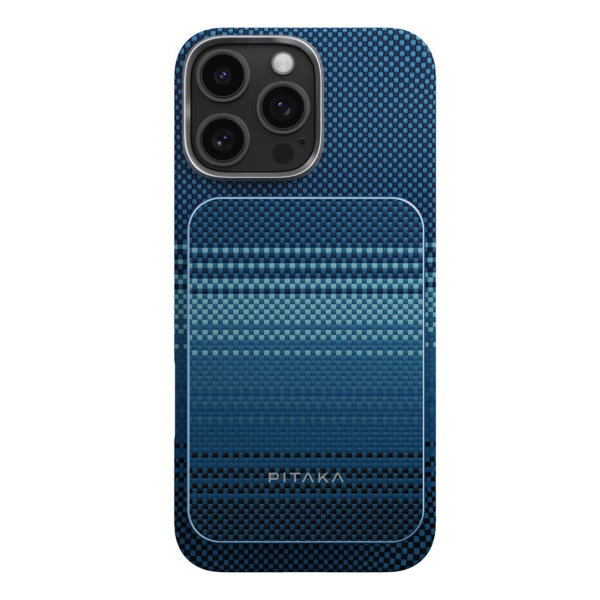 Внешний аккумулятор Pitaka Aramid Fiber Magnetic Power Bank Moonrise на 5000mAh, синий