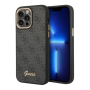 Чехол Guess для iPhone 14 Pro Max PU 4G Script metal logo Hard (GUHCP14XHG4SHK) Черный