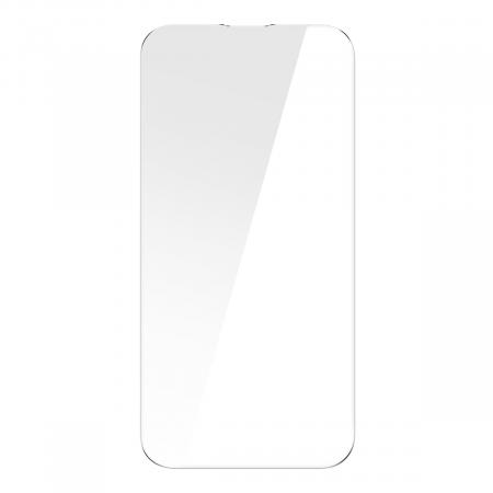 Стекло для iPhone 14 Plus/13 Pro Max Baseus Crystal glass 1шт +EasyStick (SGBL100202) Прозрачное