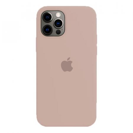 Чехол Silicone Case для Apple iPhone 12 Pro Max Powdery, пудровый Чехол Silicone Case для Apple iPhone 12 Pro Max Powdery, пудровый