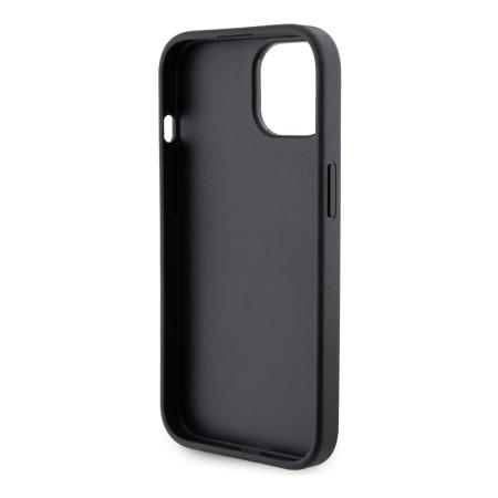 Чехол Karl Lagerfeld для iPhone 15 Karl hc gripstand saffiano kc pins (KLHCP15SGSAKCPK) Черный Чехол Karl Lagerfeld для iPhone 15 Karl hc gripstand saffiano kc pins (KLHCP15SGSAKCPK) Черный
