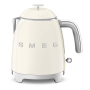 Чайник электрический мини SMEG 50s style (KLF05CREU) Кремовый