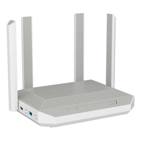 Wi-Fi роутер KEENETIC Netcraze Ultra, Wi-Fi 7, BE7200, 2.4/5ГГц, 6 WAN/LAN, 1xUSB, (NC-1812) Белый