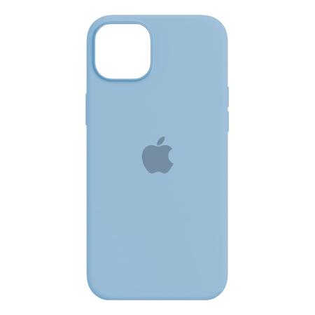 Чехол Silicone Case для Apple iPhone 15 Plus Голубой