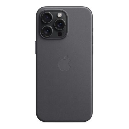 Чехол FineWoven Case для Apple iPhone 15 Pro Max с MagSafe Black, черный