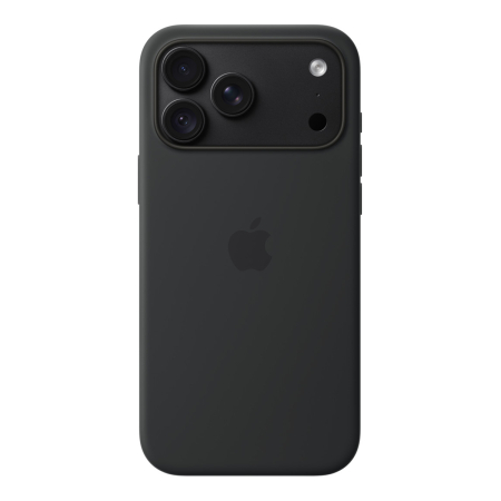Чехол для iPhone 18 Pro Max c MagSafe Silicone Case Чёрный