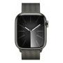 Apple Watch Series 9, 41 мм корпус из нержавеющей стали «Graphite», ремешок Milanese Loop цвета «Graphite»