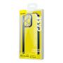 Чехол Baseus для iPhone 14 Pro Max Glitter PC case +Tempered glass (ARMC021503) Синий
