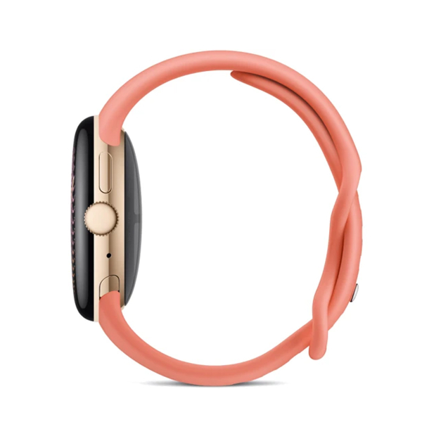 Часы Pixel Watch 5, 41 мм, Wi-Fi, Champagne Gold/Canyon, золотой