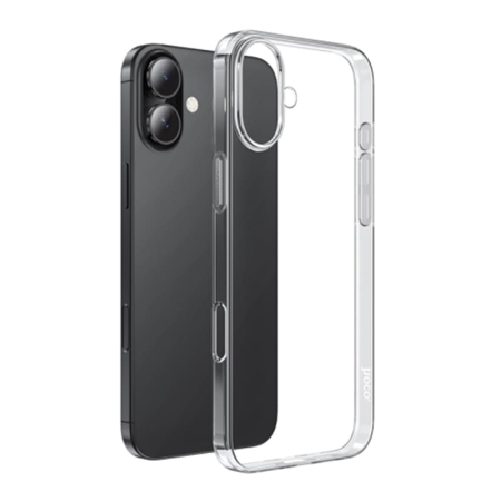 Чехол hoco. Creative Mobile phone case для Apple iPhone 16 Plus Прозрачный