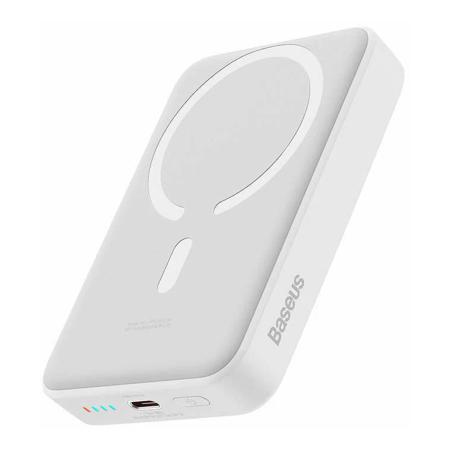 Внешний аккумулятор Baseus Magnetic Mini Wireless Fast Charge Power Bank 10000mAh 30W с поддержкой беспроводной зарядки PPCX110202 (PPCXM1030) Белый