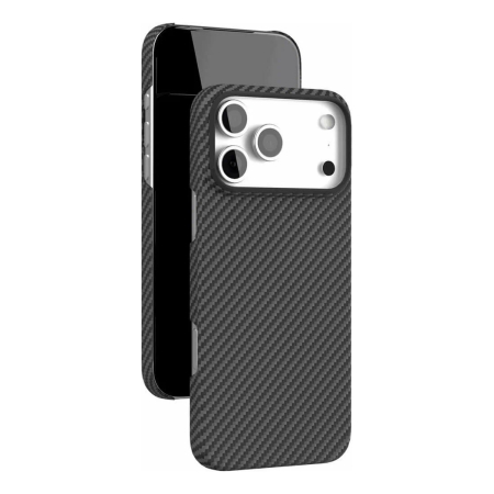 Чехол для iPhone 17 Pro Max с MagSafe VLP Kevlar Case Черный