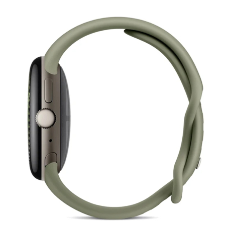 Часы Pixel Watch 5, 45 мм, Wi-Fi, Satin Pyrite/Olive, бронзовый
