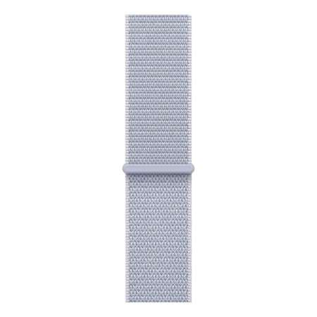 Apple Watch Series 10, 46 мм корпус из алюминия цвета «Silver», ремешок Sport Loop цвета «Blue Cloud»