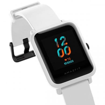 Умные часы Xiaomi Amazfit Bip S, 32 мм, цвет корпуса белый, цвет ремешка белый
