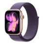 Apple Watch Series 11, 46 мм корпус из алюминия цвета «Rose Gold», ремешок Sport Loop цвета «Purple Fog»