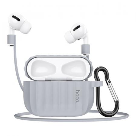 Чехол для AirPods Pro hoco. (WB20) Серый