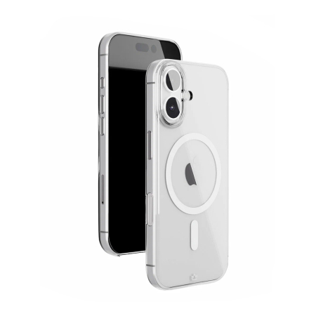 Чехол для iPhone 17e/16e с MagSafe VLP Puro Case Прозрачный