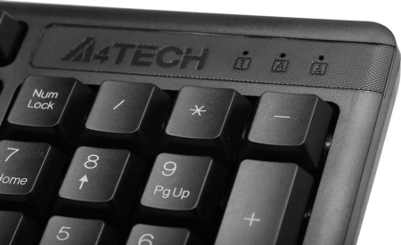 Клавиатура A4Tech KKS-3 (1933333) Black, черный