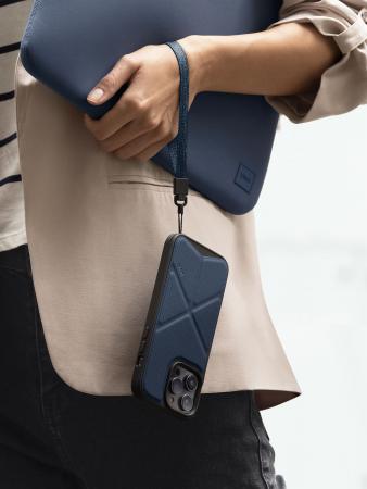 Чехол для iPhone 14 Pro Max с MagSafe UNIQ Transforma (IP6.7PM(2022)-TRSFMBLU) Синий