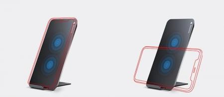 Беспроводное зарядное устройство Baseus Wireless Charger Pad Desktop Holder (WXHSD-01) Black, черный