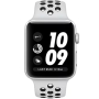 Apple Watch Nike+ Series 3 42 мм, корпус из серебристого алюминия, спортивный ремешок Nike цвета «чистая платина/черный» Apple Watch Nike+ Series 3 42 мм, корпус из серебристого алюминия, спортивный ремешок Nike цвета «чистая платина/черный»